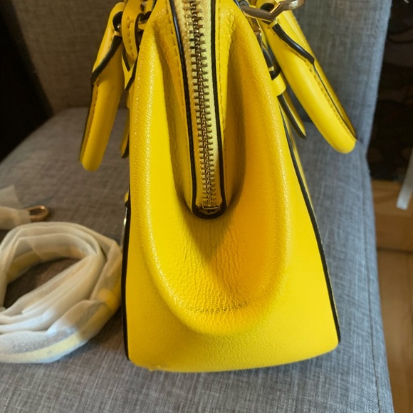 Yellow Michael Kors purse. - Picture 5 of 10